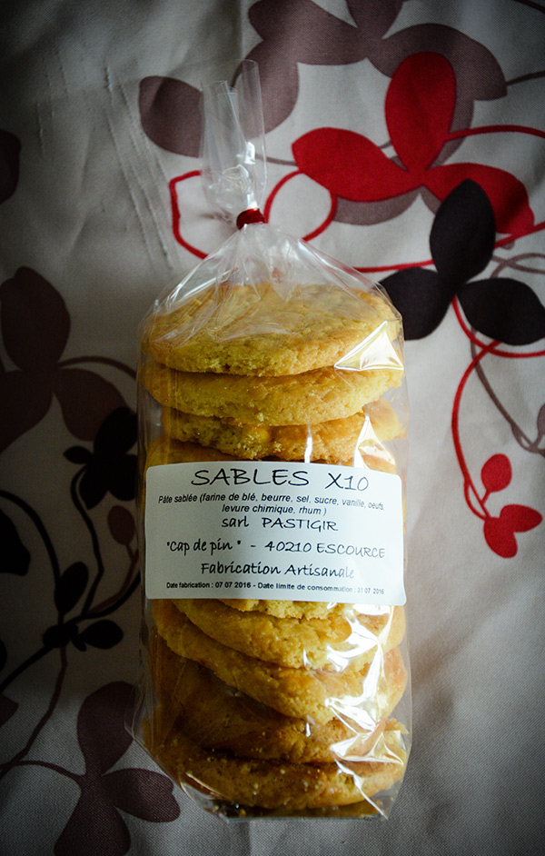 Biscuits sablés Basques 